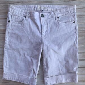 Women's Kut from the Kloth White Denim Shorts